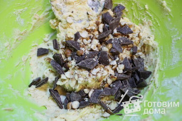 Овсяное печенье с кусочками шоколада фото к рецепту 3