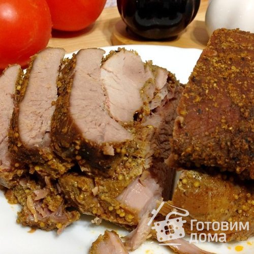 Домашняя буженина из индейки