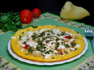 Миш-маш болгарская яичница
