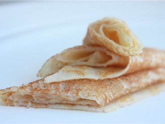 Заварные блины на кефире