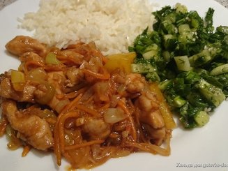 Курица в кисло-сладком соусе (Го Бао Жо)