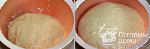 Сдобный венок с маком и сливовым джемом фото к рецепту 1