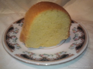Бразильский кукурузный кекс Bolo de fubá (заварной)