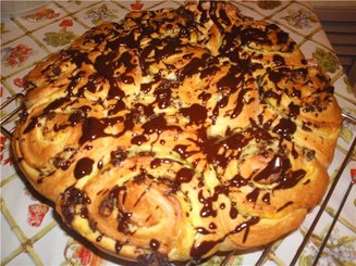 Булочки-бриоши с кремом патисьер