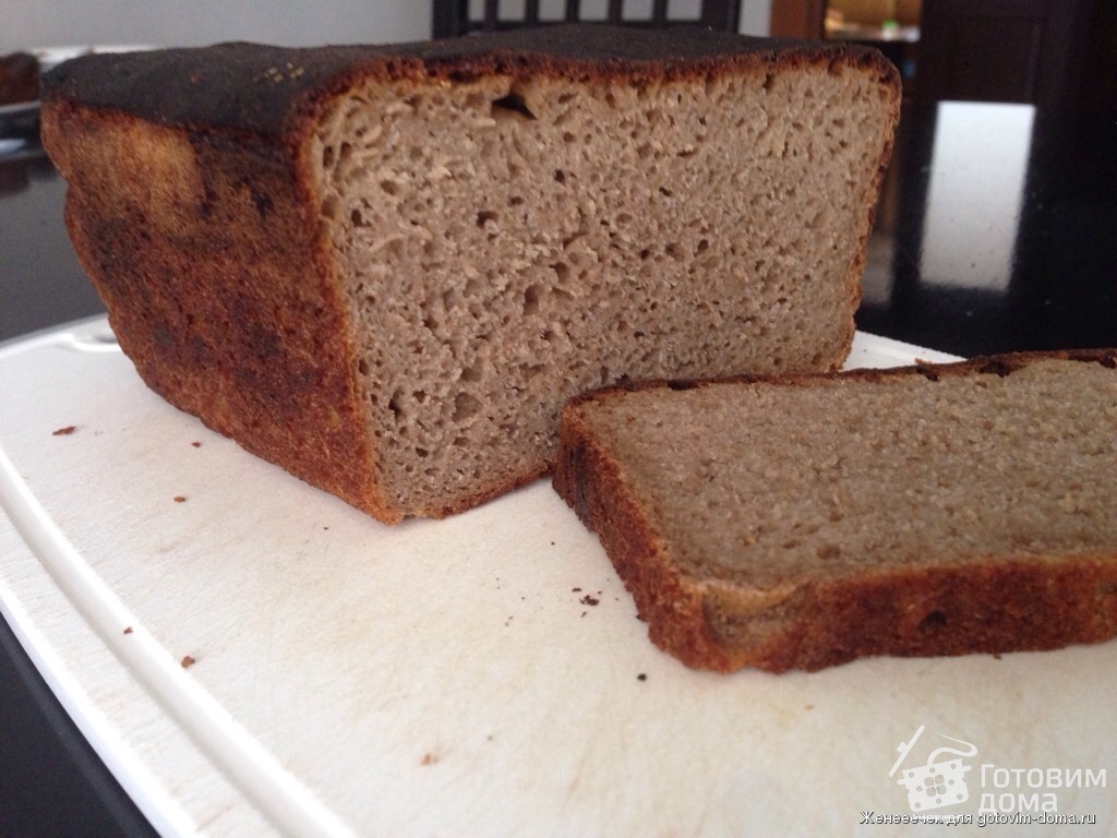 Хлеб цельнозерновой без дрожжей в домашних условиях. Цельнозерновой хлеб на закваске.