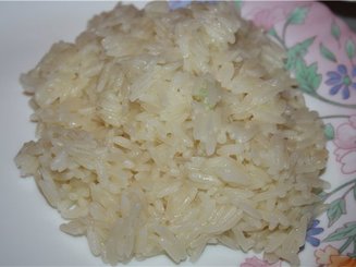 Рис с чесноком и сливочным маслом