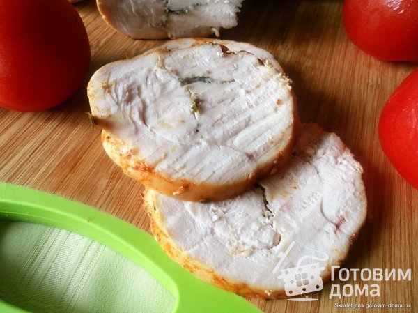 Пастрома из куриной грудки с копченой паприкой фото к рецепту 2
