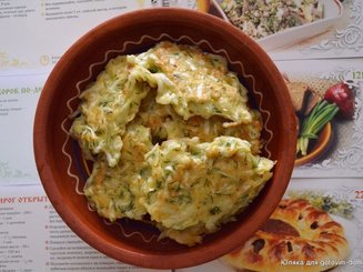 Капустные оладушки