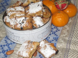 Рождественское  немецкое печенье "Mini-Stollen"
