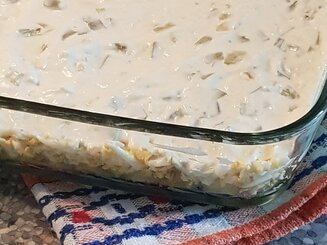 Салат картофельный под соусом по-татарски