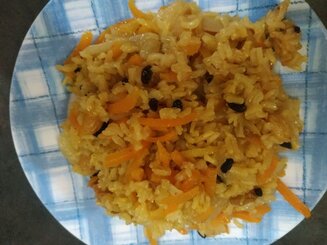 Плов бухарский без мяса