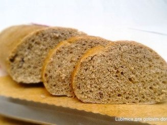 Пшеничный хлеб на ржаной закваске