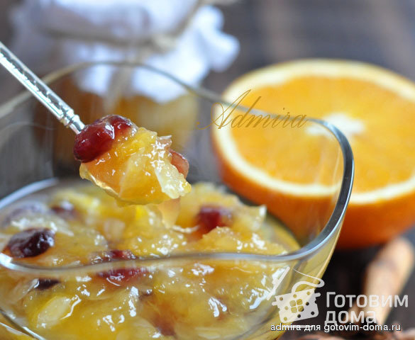 Апельсиновый конфитюр с миндалем и пряностями фото к рецепту 1
