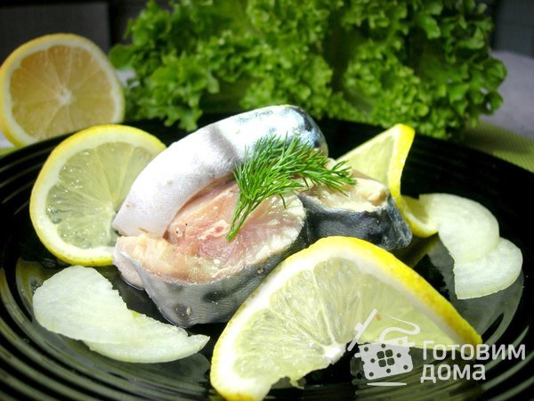 Скумбрия, маринованная по-домашнему фото к рецепту 1