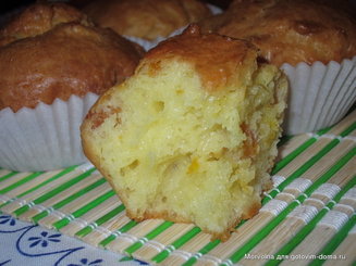 Творожные кексы с курагой