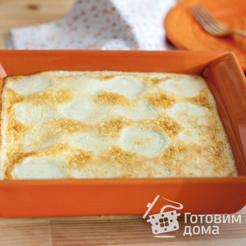 Запеченые творожные клецки