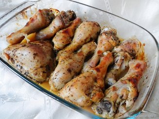 Куриные ножки в апельсиновом маринаде