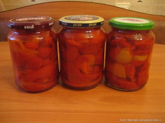 Маринованный сладкий перец (быстро, вкусно и надежно)