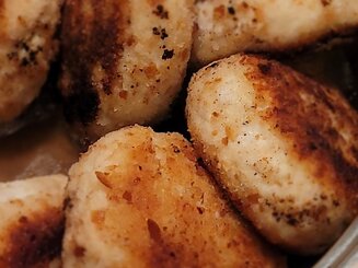 Куриные котлеты с творогом