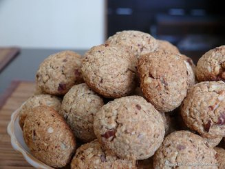Овсяное печенье с цельнозерновой мукой