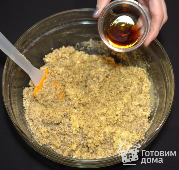 Ореховый торт &quot;Снежинка&quot;, Без муки фото к рецепту 6
