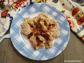 Овсяная каша с изюмом и мёдом от английских пенсионеров