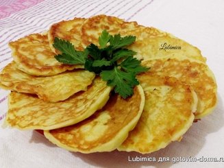 Луковые оладушки