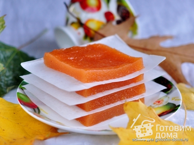 Пастила из айвы - кулинарный пошаговый рецепт с фото на KitchenMag.ru Пастила из айвы - кулинарный пошаговый рецепт с фото на KitchenMag.ru