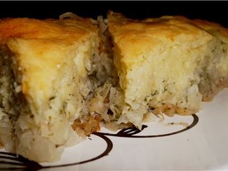 Капустный пирог для ленивых