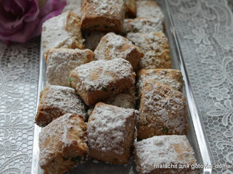 Рождественское  немецкое печенье "Mini-Stollen"