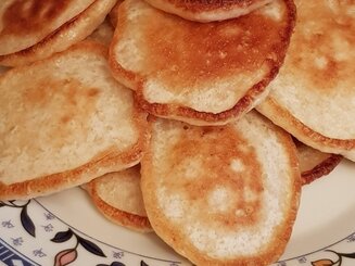 Постные оладьи