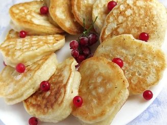 Постные оладьи