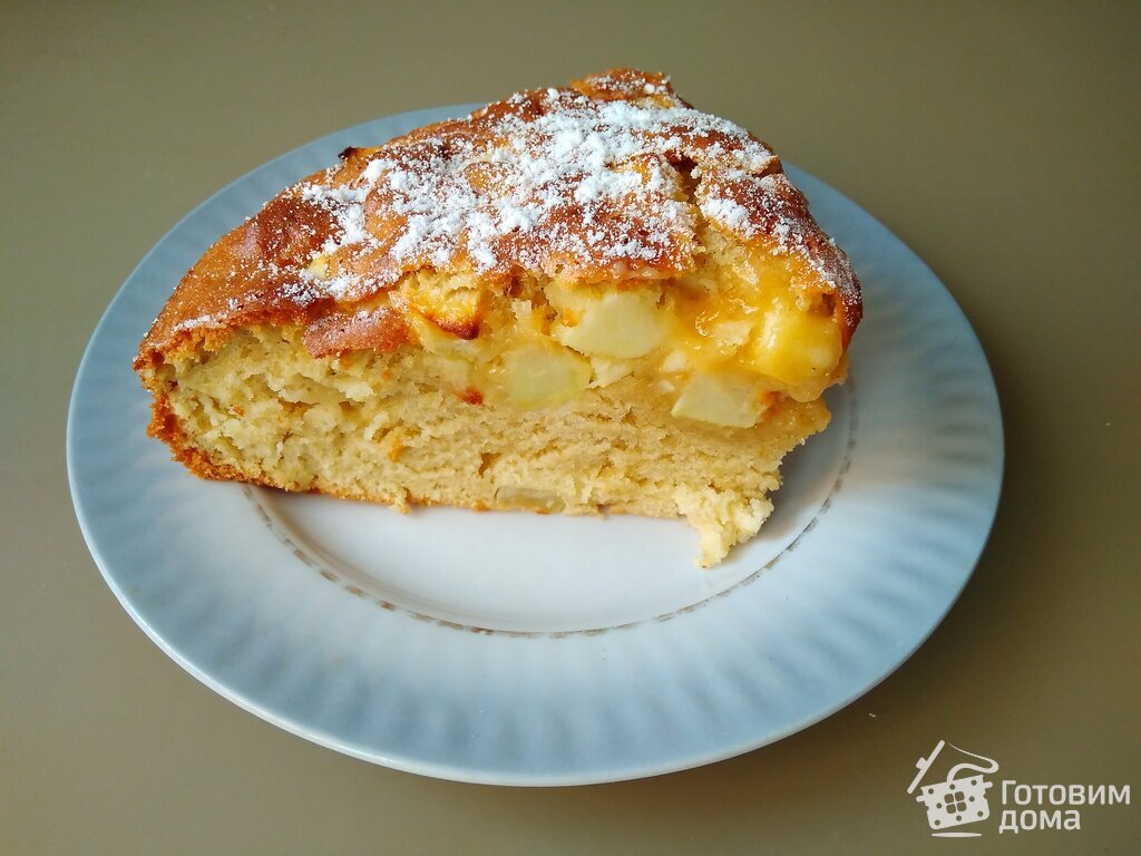 Рецепт Яблочного Пирога Шарлотка С Фото