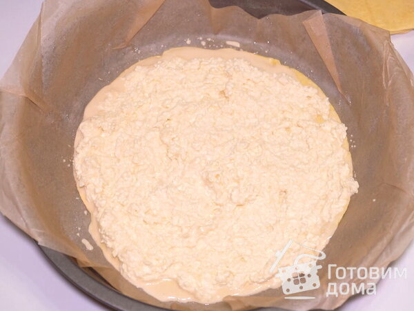 Пирог из лаваша с творогом и сыром фото к рецепту 10