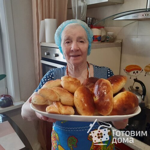 Пирожки как пух с зеленым луком и яйцом