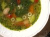 Minestrone col pesto - Суп-минестроне с песто