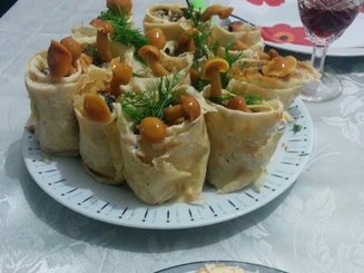 Закуска "Пенёчки грибные"
