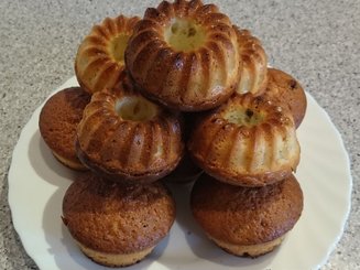 Лимонные маффины
