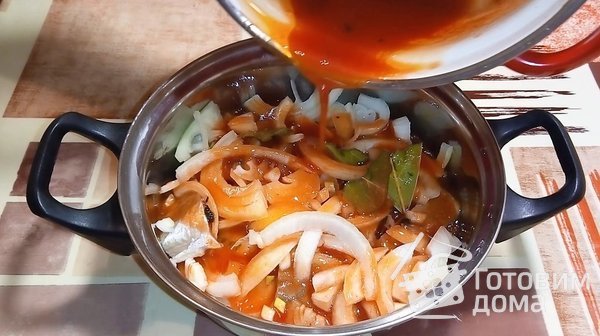 Закуска из селедки в соусе фото к рецепту 3