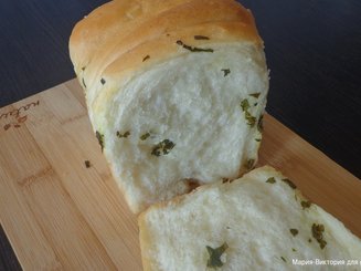 "Чесночные гармошки к борщу "