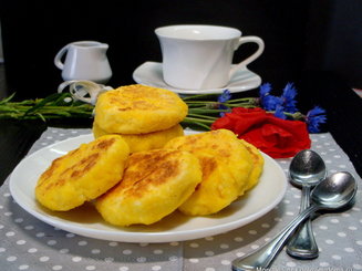 Сырники с кукурузной мукой