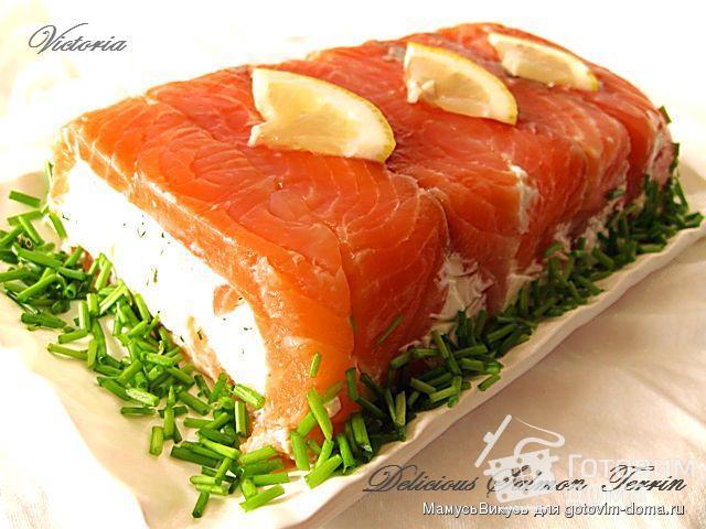 Террин с семгой - кулинарный пошаговый рецепт с фото на KitchenMag.ru в 2019 году Террин с семгой - кулинарный пошаговый рецепт с фото на KitchenMag.ru в 2019 году