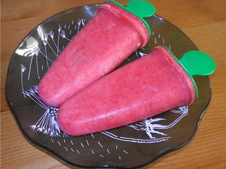 Бананово-клубничное мороженое