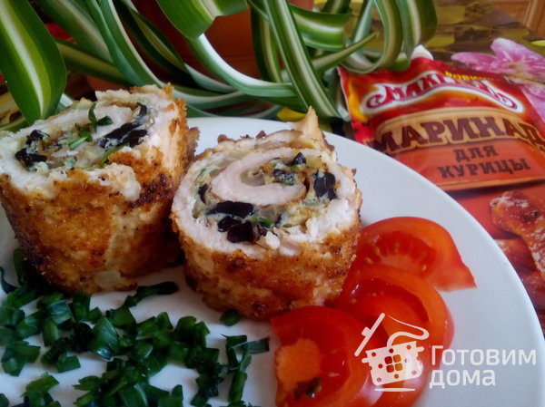 мясной рулет &quot;Пенечки&quot; фото к рецепту 5