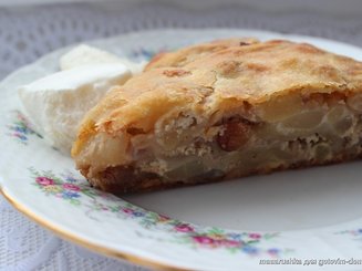 Грушево-творожный штрудель