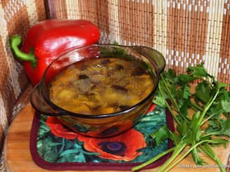 Фасолевый суп по-венгерски