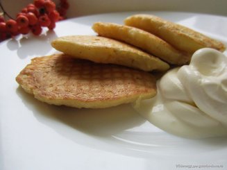Быстрые оладушки к завтраку (без яиц)