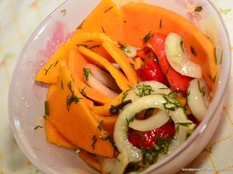 Маринованная тыква