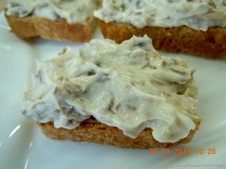 Плавленный сыр с беконом