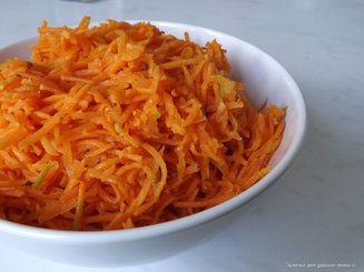Белорусский морковный салат